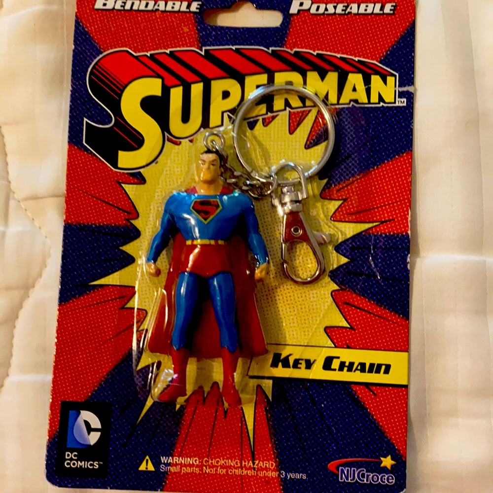 Superman keychain